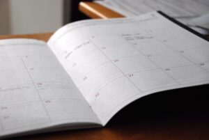 Photo "The benefits of using calendars for daily organization"