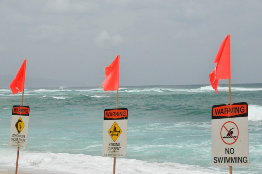 Photo warning signs